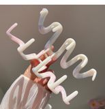  Kẹp càng cua ombre loang hồng 
