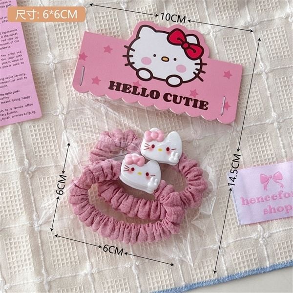  Set 2 chun nhún bèo Hello Kitty 