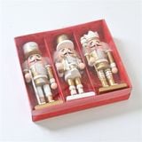  Người gỗ decor Giáng Sinh 15cm 