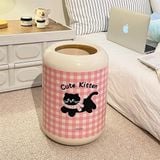  Thùng rác thú kẻ caro 12L 