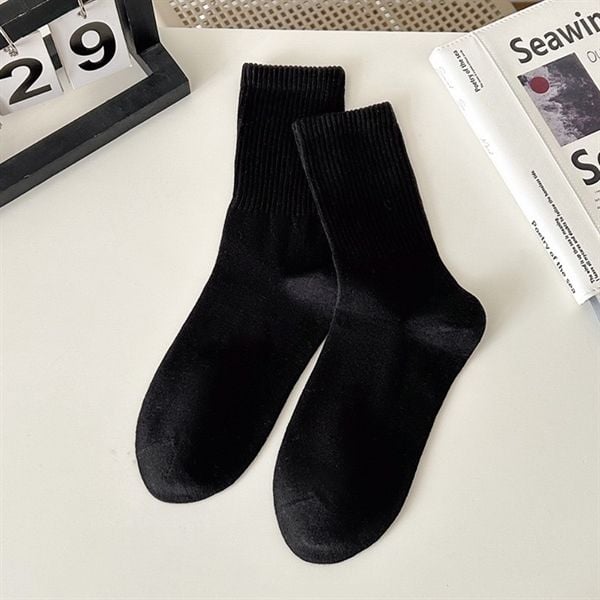  Tất Suxinaimin trơn cổ gân 