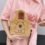  Túi đeo chéo Capybara vuông 20x16cm 