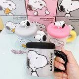  Cốc Snoopy nắp silicon 360ml 