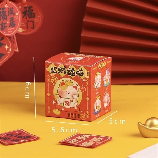  Mô hình mèo thần tài 4x5cm 