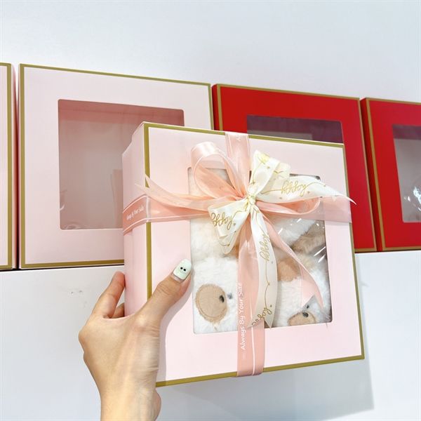  Hộp quà nắp trong 23x23x10cm 