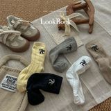  Tất cao cổ nơ nhí gân nổi Kid 