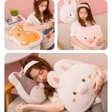  Gối thú viền lông 40cm 