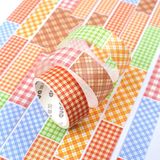  Set Washi tape gấu đồ ăn + kẻ caro 