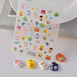  Sticker dán móng nhân vật Disney 