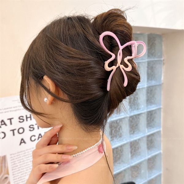  Kẹp càng cua bướm lượn sóng 