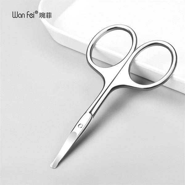  Kéo tỉa lông mũi đầu tròn 