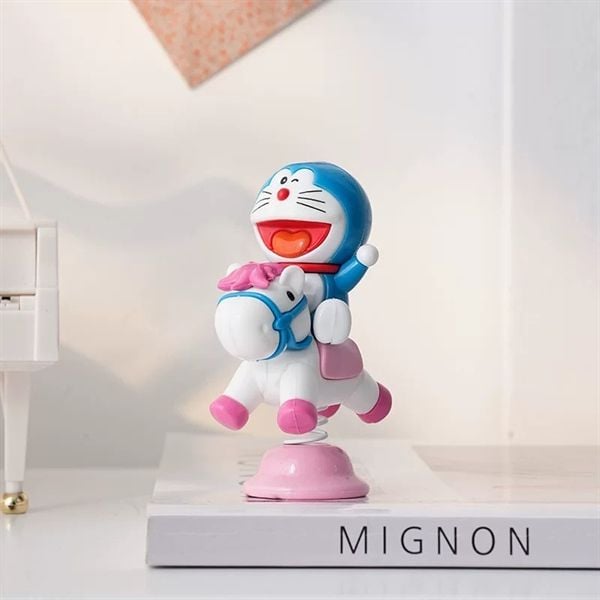  Mô hình Doraemon lò xo 