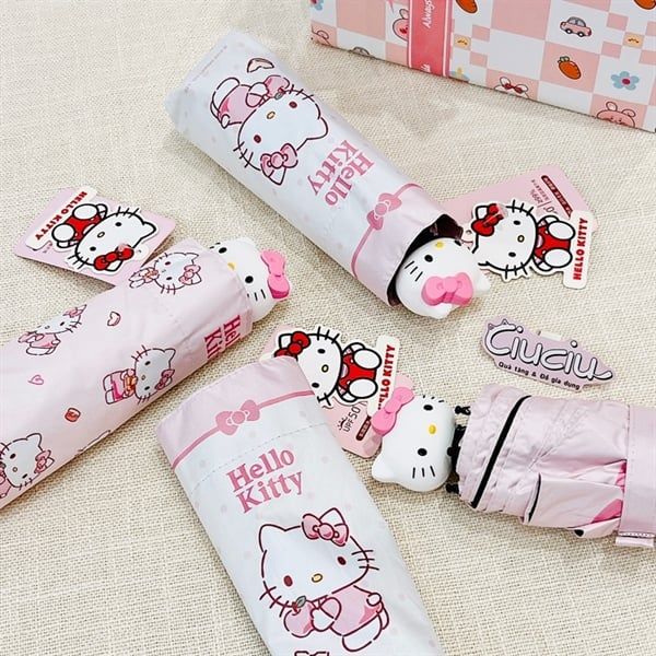  Ô gập gọn Hello Kitty 