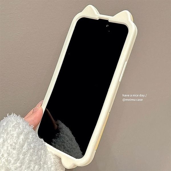  Ốp silicon mèo máy ảnh 