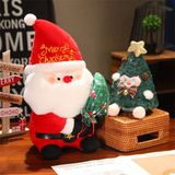  Ông già Noel bông ôm túi quà 