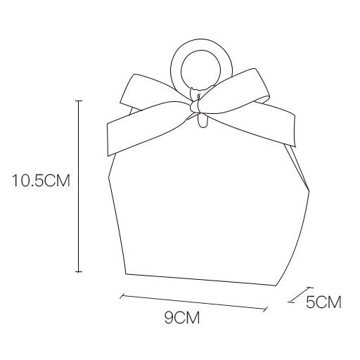  Túi quà gập miệng mini lục giác Special 