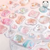  Sticker nổi giọt nước Telado thú dễ thương 
