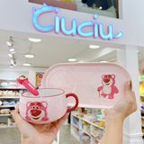  Set cốc+đĩa+thìa Lotso 