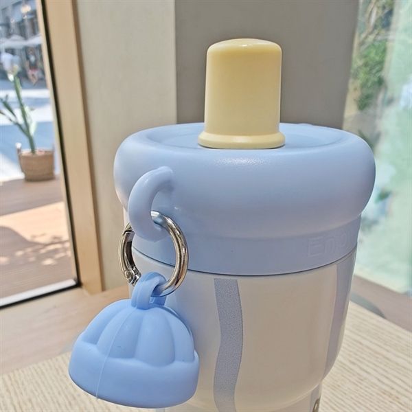  Cốc giữ nhiệt mèo móc khoá 600ml 