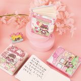  Sổ bọc da êm Sakura 80 trang 8x10cm 