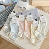  Tất Xieohesi gân hoạ tiết 