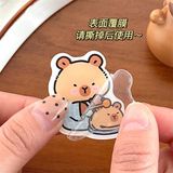  Set 3 móc khoá Capybara dẹt 