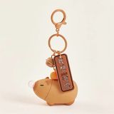  Móc khoá Capybara thổi bóng 