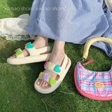  Dép sandal 6 trái tim 