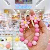  Dây charm móc khoá/điện thoại hoa 2 móc 