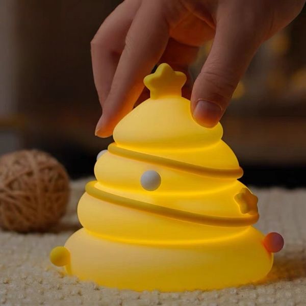  Đèn ngủ cây thông quả châu 