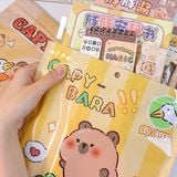  Túi zip big size 24x30cm Capybara 