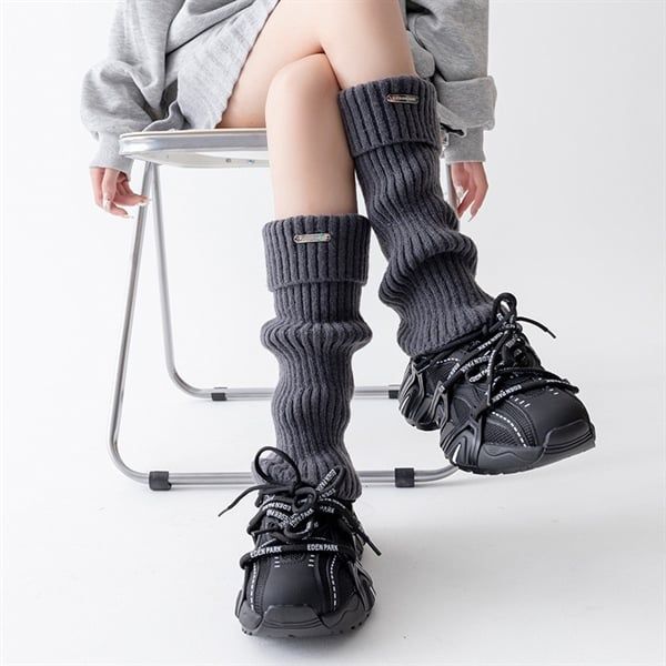  Tất ống đồng Xueshangmian dày gập cổ 