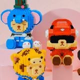  Xếp hình BALODY gấu Teddy đỏ 