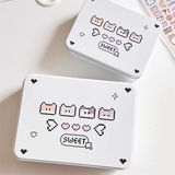 Hộp thiếc đa năng 4 mèo Sweet 12x9x4cm 