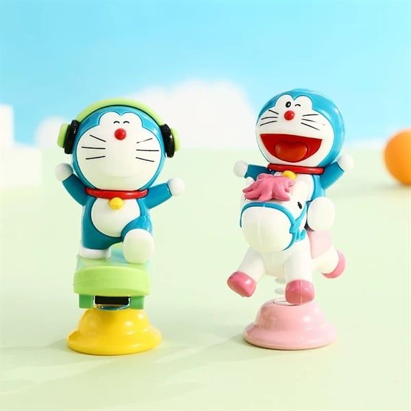  Mô hình Doraemon lò xo 