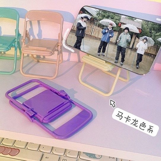  Ghế mini kê điện thoại decor 11cm 
