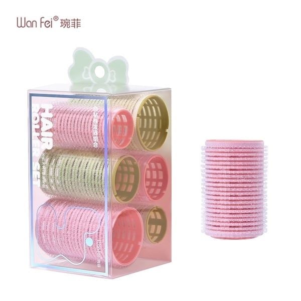  Set 6 lô cuốn tóc 3 size Trikeel box nơ 