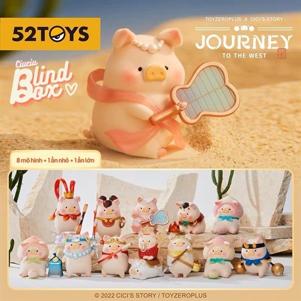  Blind box LuLu The Piggy Journey to the west 