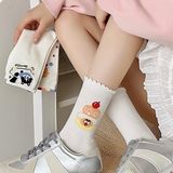  Tất DMS cao cổ hình dễ thương 