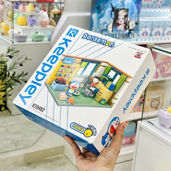  Xếp hình góc phòng 3/4 Doraemon Nobita 
