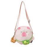  Túi Capybara túi rùa + móc khoá bông 