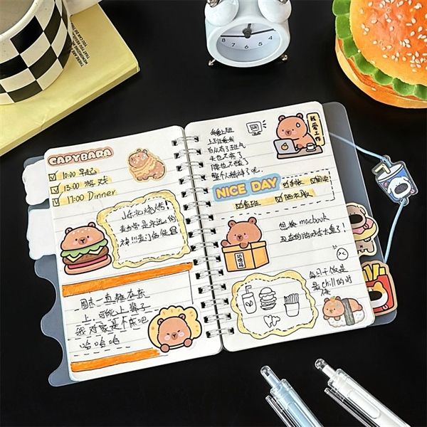  Sổ lò xo mini Shiba fast food 