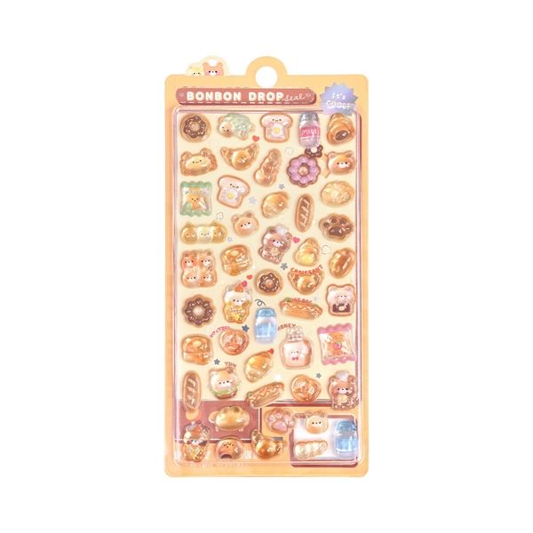  Sticker nổi giọt nước Bonbon Drop 