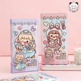  Sổ bé Telado 19x7cm + 4 sticker 
