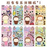  Sticker ghép bộ phận nhân vật 