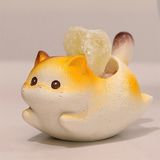  Mô hình mèo uốn cong chậu mini 