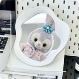  Gương để bàn viền sóng 21cm 