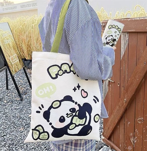  Túi tote Panda Bamboo 