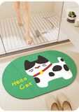  Thảm mút dẹt Hello Cat 40x60cm 