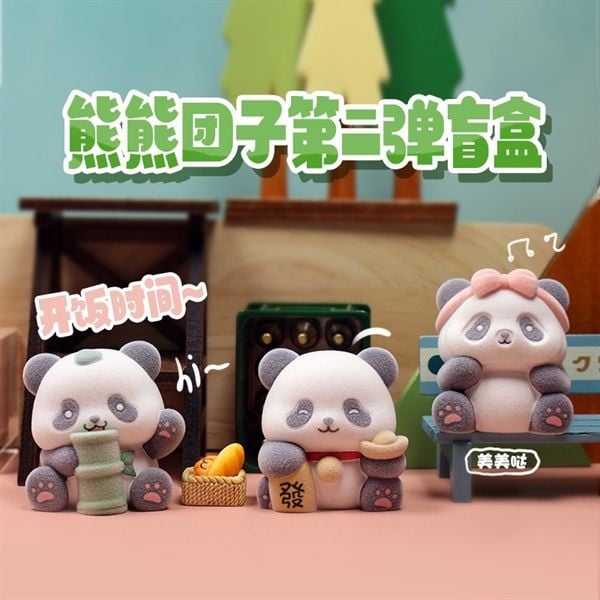  Hộp mù Panda Bear Doughboy Second Round 